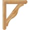 Ekena Millwork Funston Craftsman Rough Sawn Bracket, Western Red Cedar, 6"W x 40"D x 48"H BKT06X40X48FST04RWR - alternate 2